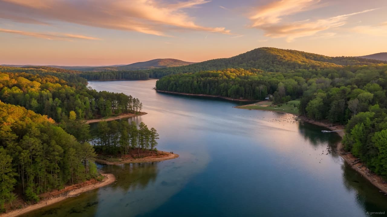 Cane Creek Lake, North Carolina