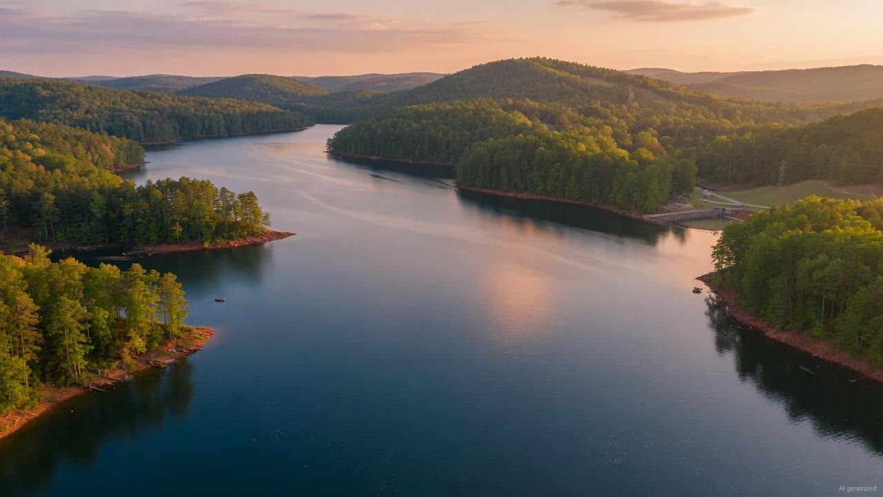 Falls Reservoir, North Carolina