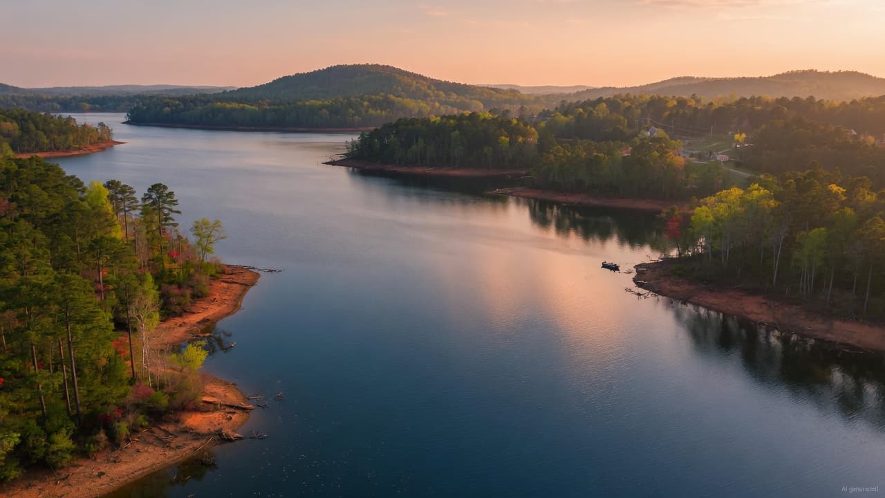 Lancaster Reservoir, South Carolina