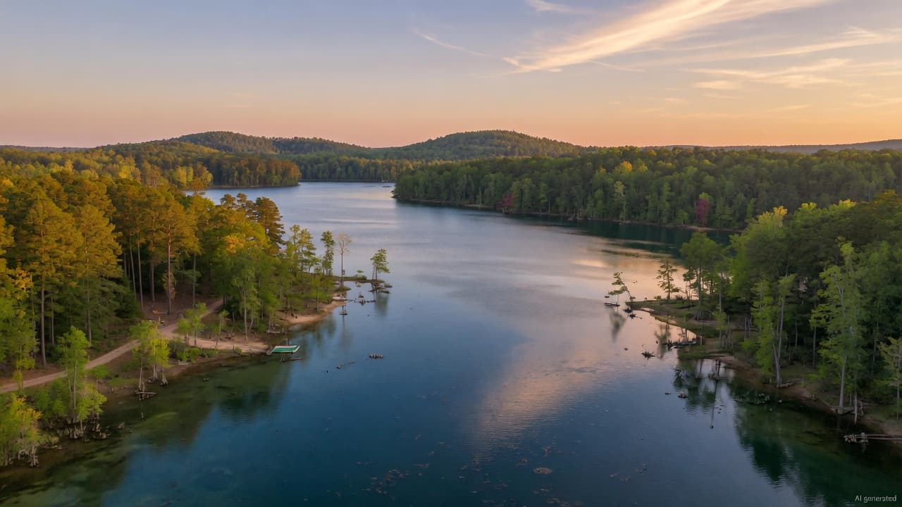 Sycamore Lake, North Carolina