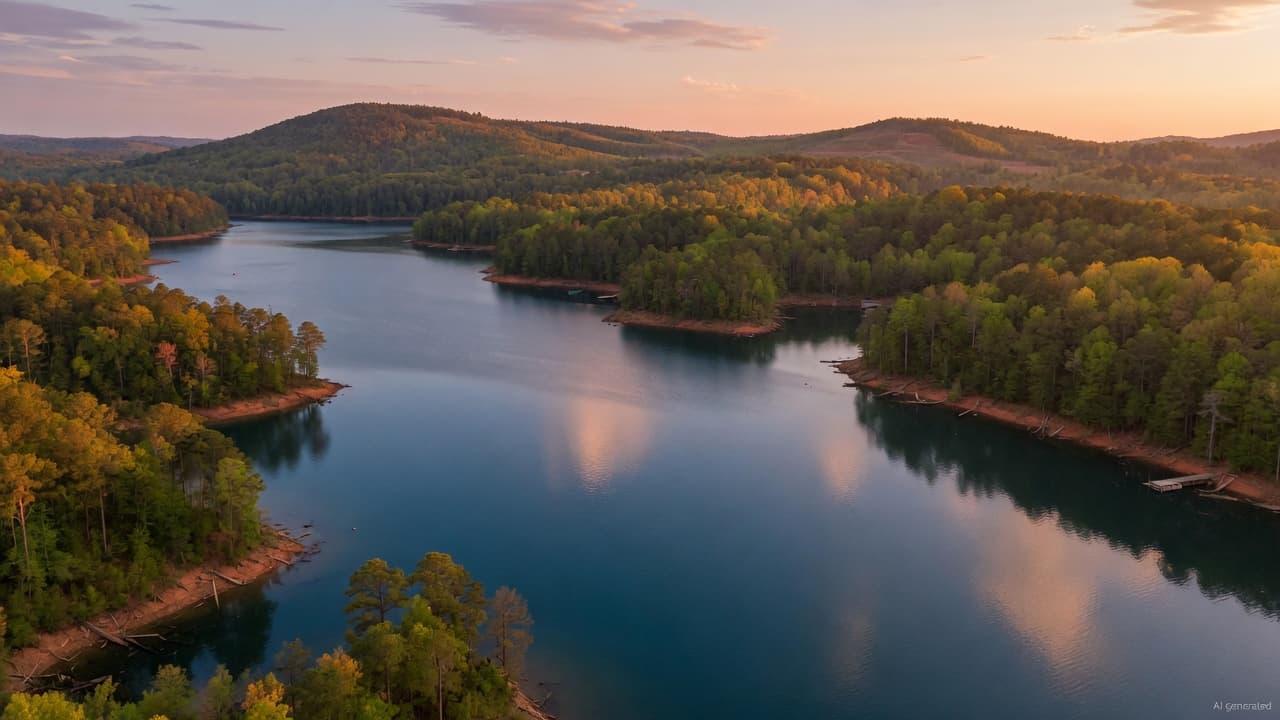 West Fork Eno Reservoir, North Carolina